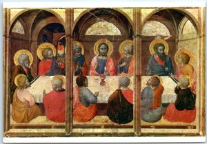 M-57793 Last Supper By Sassetta Pinacoteca Siena Italy