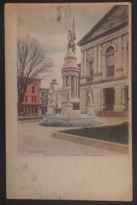 Soldiers' Monument Towanda PA 1907 Hand Colored