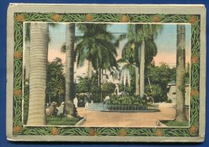 Havana Cuba 1910s Morro Castle Central Railway Station postcard folder