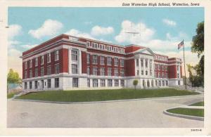 East Waterloo High School - Waterloo, Iowa - pm 1941 - Linen