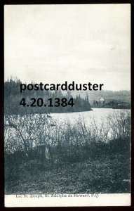 h2771 - ST. ADOLPHE DE HOWARD Quebec Postcard 1900s St. Joseph Lake.