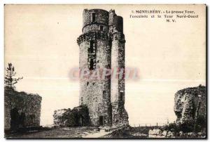 Montlhery - Le Chateau - The Big Tower - Old Postcard