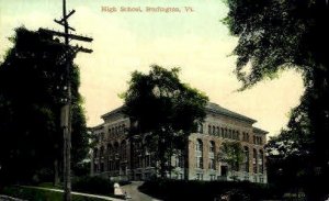 High School - Burlington, Vermont