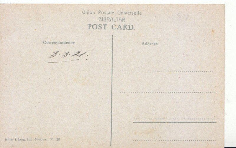 Gibraltar Postcard - Alameda - Grand Parade - Ref 258A