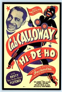 CAB CALLOWAY Movie Advertising HI-DE-HO Poster Style *Repro* 4x6Postcard