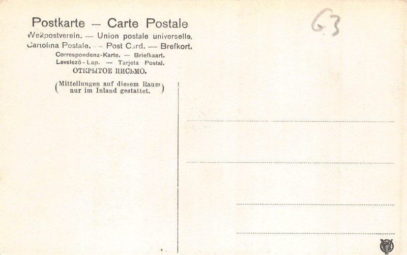 Germany Gruss aus Berlin Post Museum vintage postcard