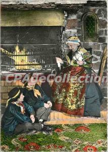 Modern Postcard Auvergne Costumes Group Foklorique Auvrenha Dansaire Clermont...