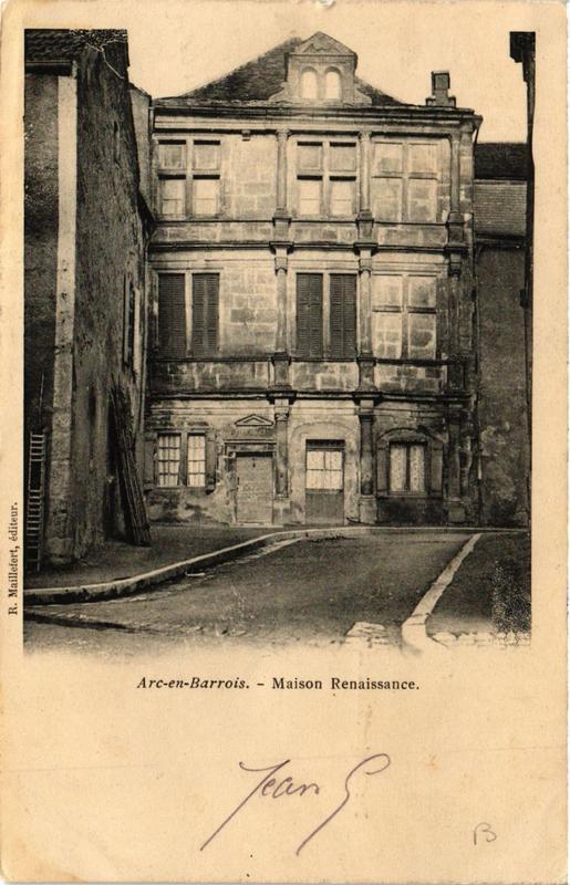 CPA ARC-en-BARROIS Maison Renaissance (616355)