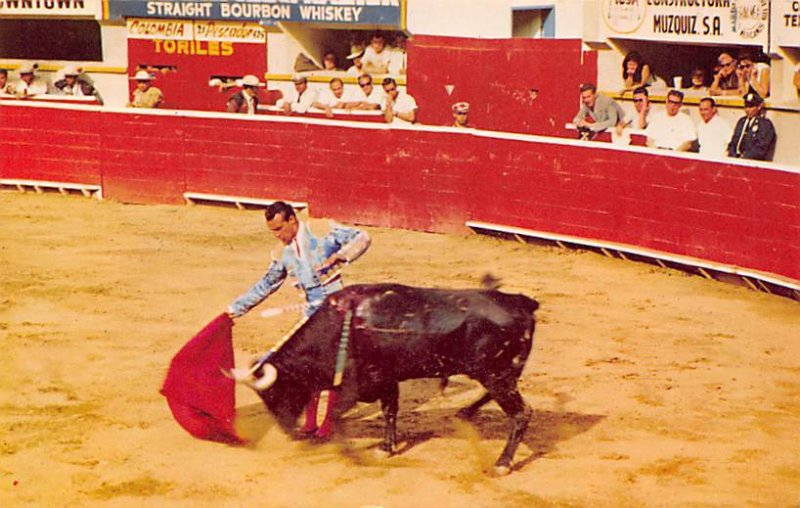 Bull Fight in Mexico Bull Fighing, Bullfighting Unused 