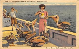 It's Always Lunchtime on the Pier St Petersburg, Florida