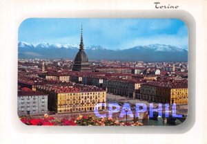 Postcard Modern TORINO
Panorama- Piazza Vittorio Veneto e Mole