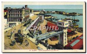 Old Postcard Algeria ALGIERS Consular Palace and the Navy