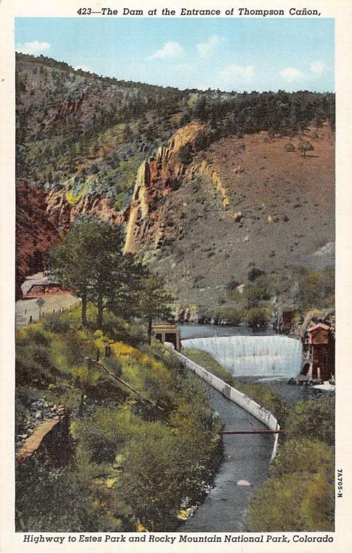 Group Of 8 Estes Park Colorado Rocky Mt Park Antique Postcards K32086