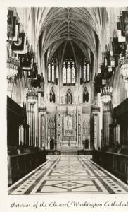 DC - Washington, Interior of the Chancel, Washington Cathedral