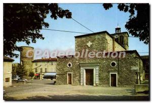 Postcard Modern Grigny Rhone Church of Saint Peter and the Tower