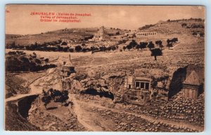 Valley of Jehosaphat JERUSALEM ISRAEL Postcard