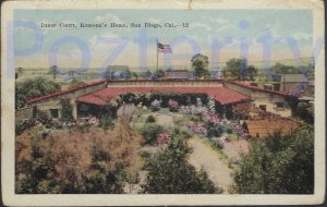 INNER COURT (12)  AT RAMONA'S WEDDING PLACE  1921 SAN DIEGO CALIFORNIA