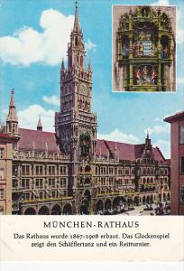 Germany Muenchen Rathaus Mit Glockenspiel