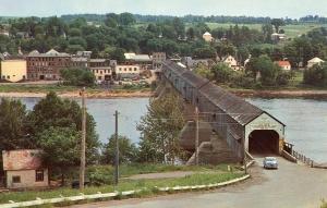 Canada - New Brunswick, Hartland. Longest Covered Bridge in the World