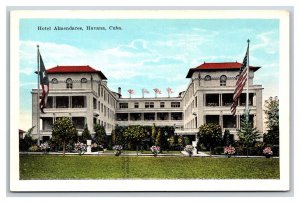 Hotel Almendares Havana Cuba UNP WB Postcard I20