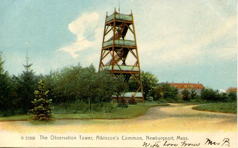 MA - Newburyport. Atkinson's Common, Observation Tower