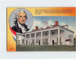 Postcard George Washington's Mount Vernon, Virginia