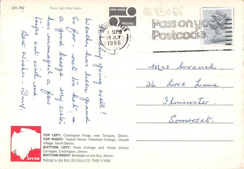 BR83086 devon thatch uk