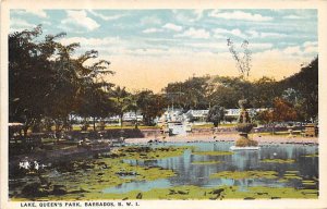 Lake, Queen's Park Barbados West Indies Unused 