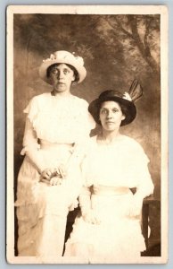 RPPC  Pretty Young Women  Real Photo  Postcard