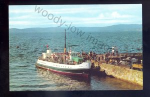 f2363 - Scottish Ferry - Keppel at The Pier, Largs - built 1961 - postcard