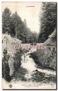 Lioran - The Alagnon Tunnel - Old Postcard