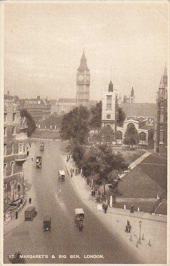 England London St Margaret's & Big Ben