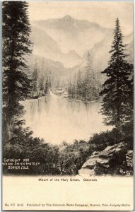 Mount of the Holy Cross, CO Undivided Back Vintage Postcard D41