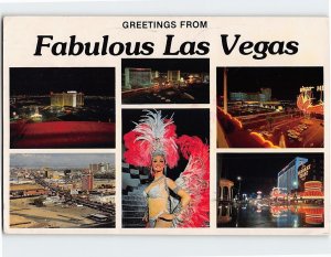 Postcard Greetings From Fabulous Las Vegas, Nevada