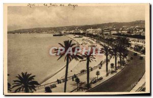 Postcard Old La Douce France French Riviera Nice Alpes Maritimes La Baie des ...