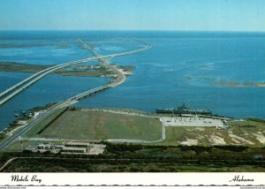 Alabama Mobile Bay Where I-10 Crosses The Bay Of Mobile