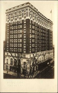 New Haven CT Hotel Taft c1910 Real Photo Postcard