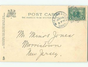 Pre-1907 THOMPSON CHAPEL Williamstown Massachusetts MA n6227