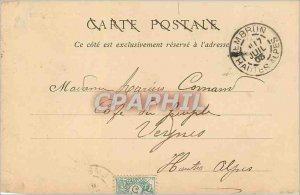 'Old Postcard Marseille Le Chateau d''If the Entree'