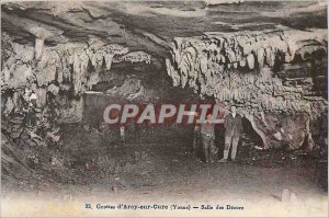 Postcard Ancient Caves of Arcy-sur-Cure (Yonne) Room Decors
