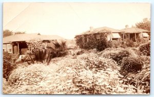 RPPC SANTA BARBARA, CA ~ COTTAGES MIRAMAR c1910s Brock Higgins Postcard