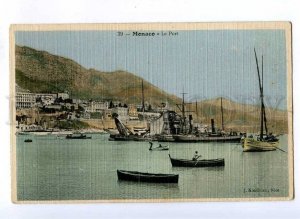 191388 FRANCE MONACO Le Port ships Vintage postcard