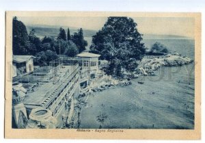 497103 Croatia Opatija Abbazia Angiolina bathroom Vintage postcard