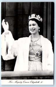TUCK RPPC H.M. Majesty Queen Elizabeth II Portrait ENGLAND UK Postcard