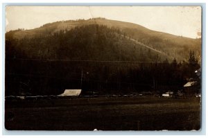 1911 Mountain View Houses Pocatello Idaho ID RPPC Photo Posted Antique Postcard