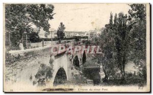 Old Postcard The Entrance Old Bridge