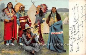 Indians Indian Postcard