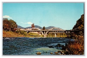 Postcard OR Caveman Bridge Rogue River Grants Pass Vintage Standard View Card 
