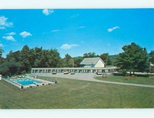 Unused Pre-1980 OLD CARS & TAG'S MOTEL & POOL Castleton Vermont VT u5774@