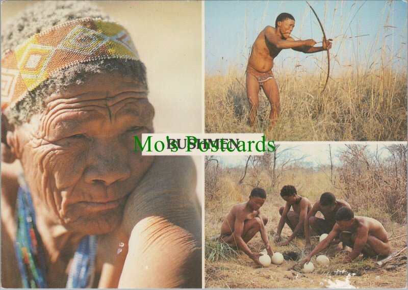 Namibia Postcard - Views of The Bushmen Tribe    RR11786  